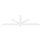 Ekena Millwork Kennewick Architectural Grade PVC Gable Bracket, 108"W x 27"H x 2"D x 4"F, 6/12 Pitch GBP108X27X0204KEN00 - alternate 3